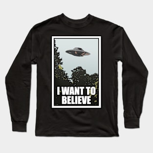 The X-Files: I Want To Believe Long Sleeve T-Shirt